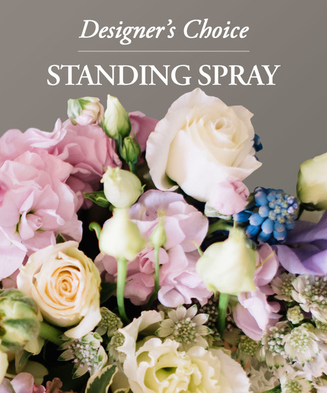 Designer's Choice - Standing Spray - Rose Bud Flowers