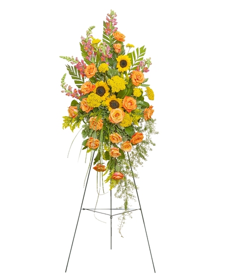 Heaven's Sunset Standing Spray