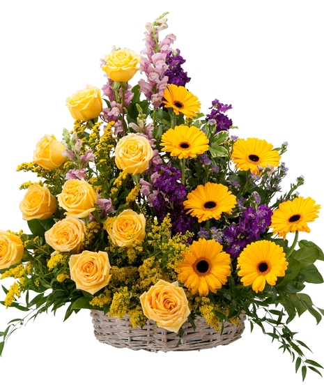 Vivid Memories Basket Tribute