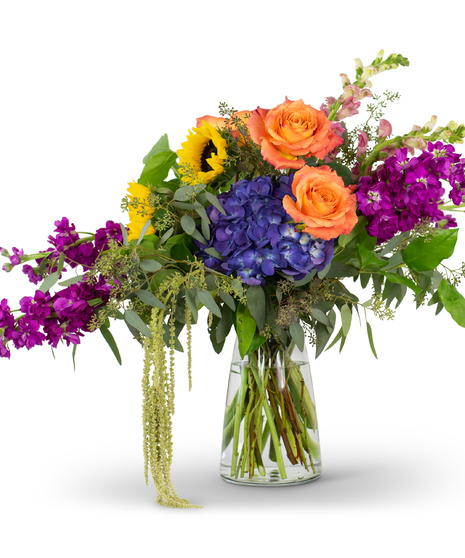 Naturally Prismatic Vase