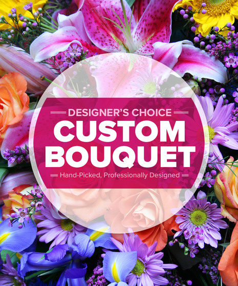 Designer's Choice - Custom Floral Bouquet - Rose Bud Flowers